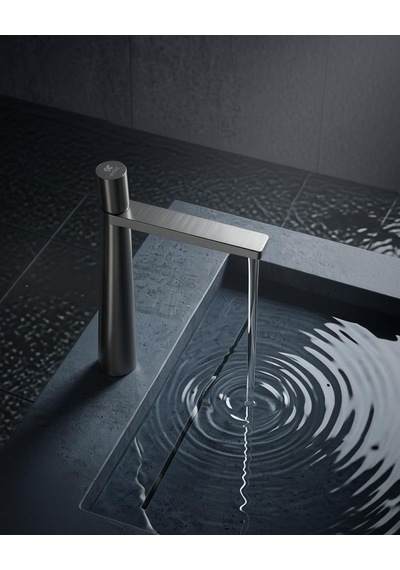 Arco Uzun Lavabo Bataryası Mat Füme