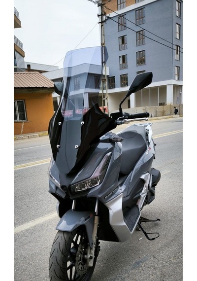 Motocam Arora Max T Easy 125 Ön Cam 2022-2026 Model 78cm Füme Renkli 4mm Uzun