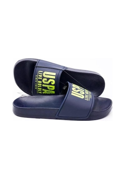 U.S. Polo Assn. U.S Polo Assn. Gusty 1Fx Erkek Terlik Lacivert - Yeşil
