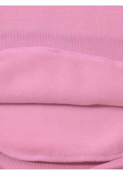 Nevermind Unisex Oversize Hoodie Grafik Sembol Baskılı Pembe