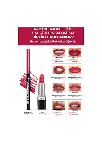 Avon Ultra Kremsi Ruj Wine Berry