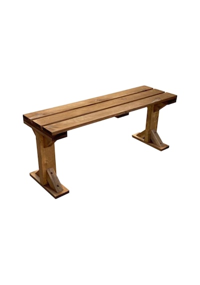 Bank Ahşap Bench Sandalye Mutfak Bank 5140