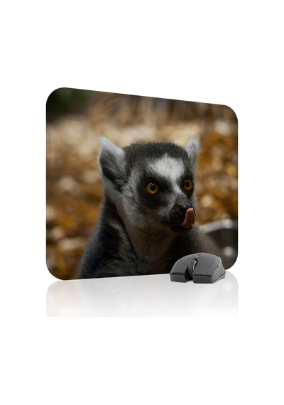 Lemur Kaymaz Dikişli Kauçuk Oyuncu Mousepad V1 - 48x40 Xl Gaming Mouse Pad Fare Altlığı