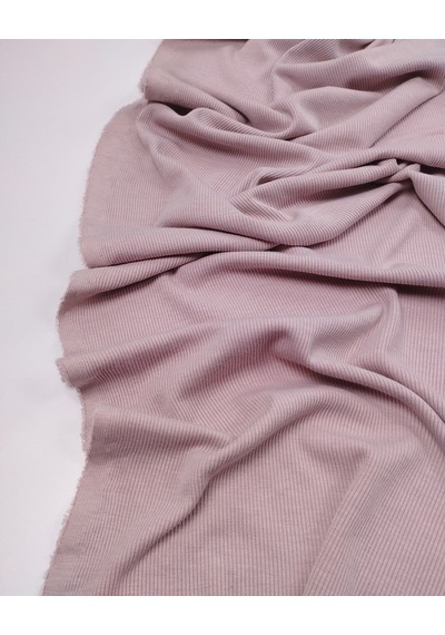 Küllü Açık Pembe Kaşkorse Örme Kumaş Esnek Yumuşak Bluzluk En: 120cm-11961
