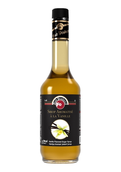 Fo Vanilya Aromalı Şurup Şekerli 700 ML