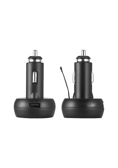 Oto Çakmaklık Usb Şarj Soketi Voltmetre Termometre 12/24V Mavi (514252652)