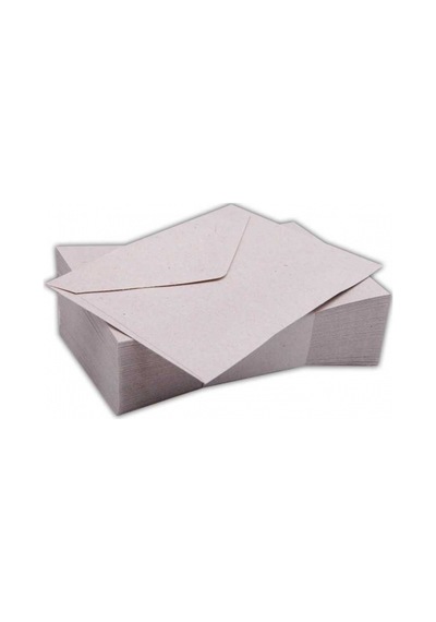 Elvan Tutkallı Kraft (Sarı)Mektup (Posta) Zarfı 12.5x16 MM 90 G 50'li
