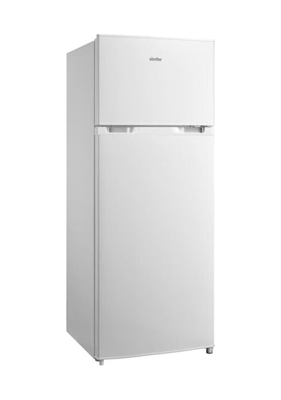 Simfer SR-2514 204 L Çift Kapılı Buzdolabı Beyaz