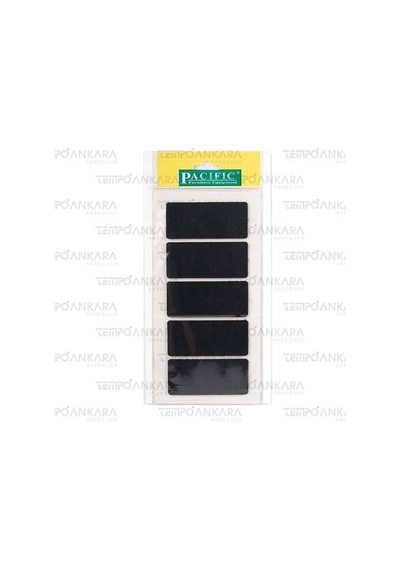 Pacific Siyah Yapışkanlı Keçe 40mm X 90mm