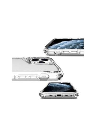 Apple Uyumlu iPhone 11 Pro Kılıf Case, Transparent Smooth Hard Protective Cover