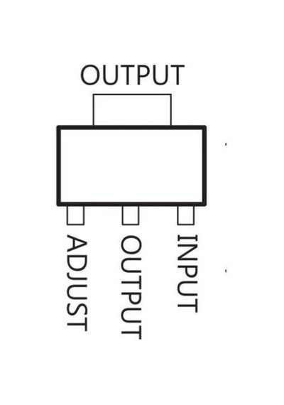 Lm317 Sot-223 Voltaj Regülatörü - Texas Instruments