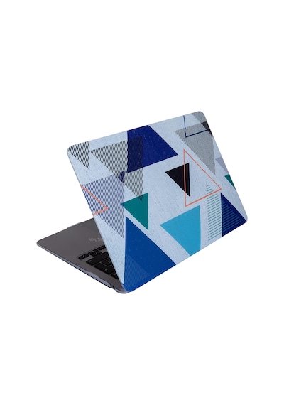 Macbook Air 13 İnç Kılıf A2337 M1 A2179 A1932 Uyumlu Hard Case Sert Kapak Geometrik Desenli Uv Baskılı Koruyucu Kılıf İnce Hafif Laptop Kılıfı Lacivert Mavi Belirtilmemiş