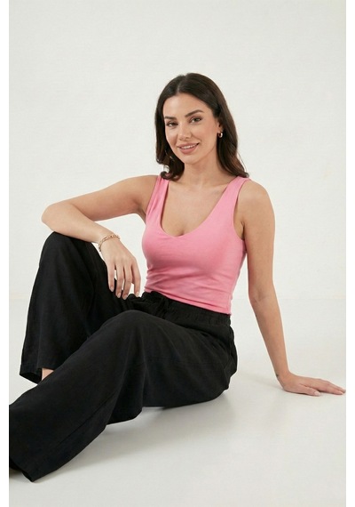Lela Bayan Pantolon 668yp5424 Siyah Siyah