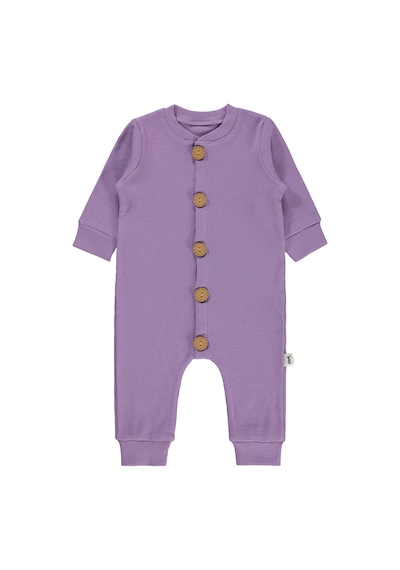 Civil Baby Bebek Patiksiz Tulum 1-6 Ay Lila 08958232823s1-1 Lila