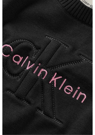 Calvin Klein Kız Çocuk Triko Ig0ıg03075 Siyah