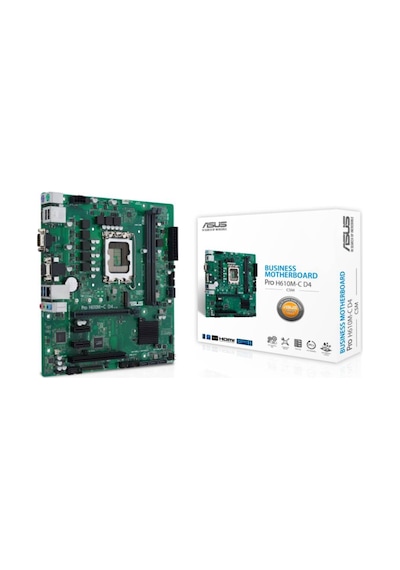 Asus Pro H610M-C D4-CSM Intel H610 3200 MHz DDR4 Soket 1700 mATX Anakart