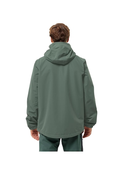 Jack Wolfskin 1111142 Stormy Point 2L Jkt M Yeşil Erkek Mont Yeşil