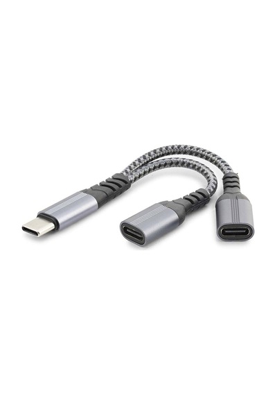 Type-c Şarj Ve Ses Ayırıcı Kablo 100w Gj017 Evimdeyokyok