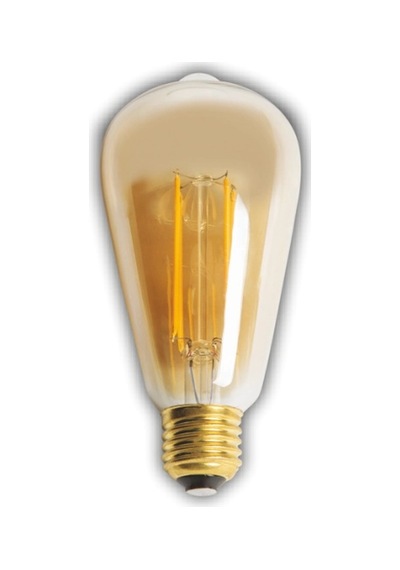 1 Adet Cata Ct 4350 Led Rustik Ampul 4w Amber Işık E27 Duy