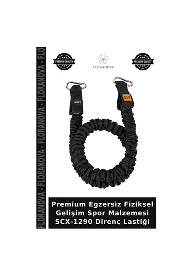 Premium Egzersiz Fiziksel Gelişim Spor Malzemesi Scx-1290 Direnç Lastiği Çok Renkli