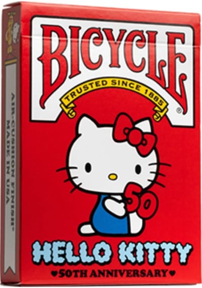 Bicycle Hello Kitty Premium Oyun Kağıdı Koleksiyonluk İskambil Kartları Destesi