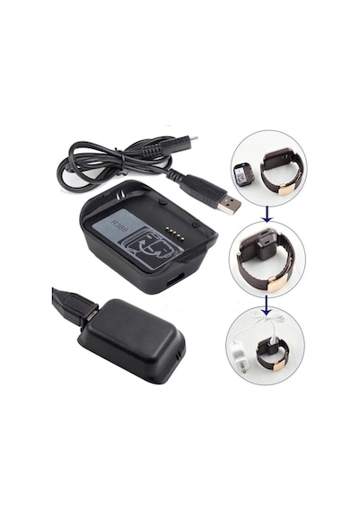 Samsung Uyumlu Galaxy Gear R380 Usb Şarj Cihazı Aleti