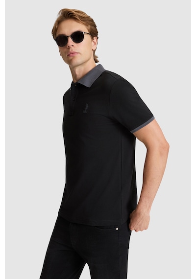 U.S. Polo Assn. U.s. Polo Assn. Erkek Siyah Tişört Basic 50326978-vr046