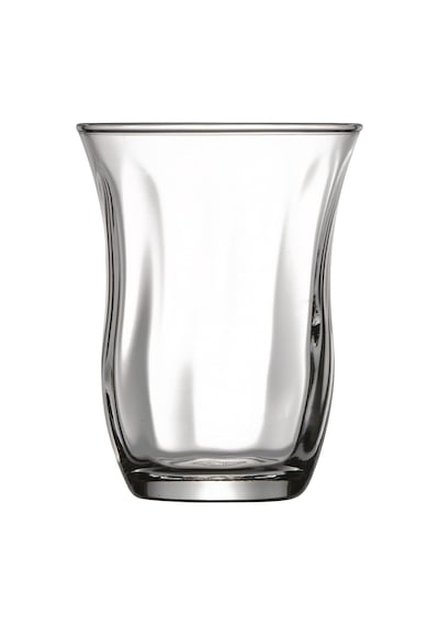 Paşabahçe Cihangir Optik'li Çay Bardağı, 6'lı 95 Cc, 42191o00, Şeffaf Beyaz - Şeffaf