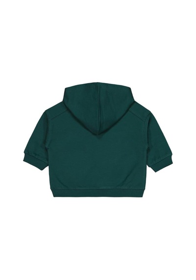 Civil Baby Civil Basic Timeless Kapüşonlu 6-18 Ay Sweatshirt Yeşil