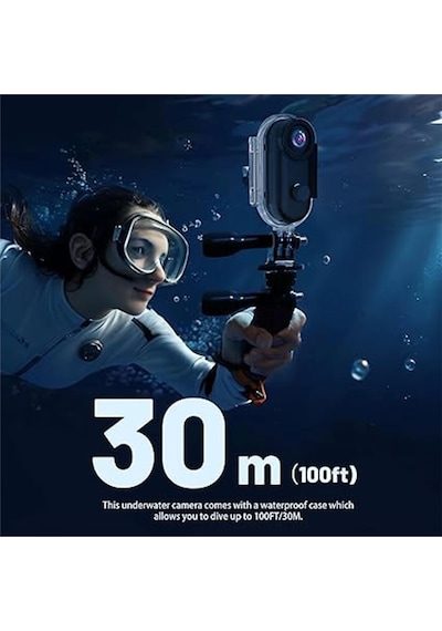 Mini Wıfı Aksiyon Kamerası 1080p Taşınabilir Vücut Kamerası Giyil