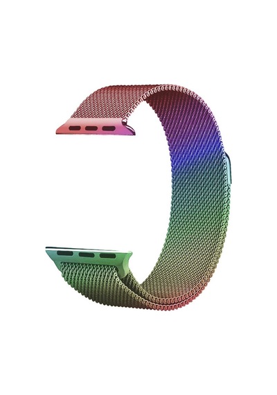 Apple Uyumlu  Watch 38 MM Metal Mıknatıslı Renkli Kaliteli Kordon