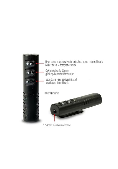 Araç Aux / Oto Teyp Aux Kablosuz Bağlantı Bluetooth Yapma Kiti