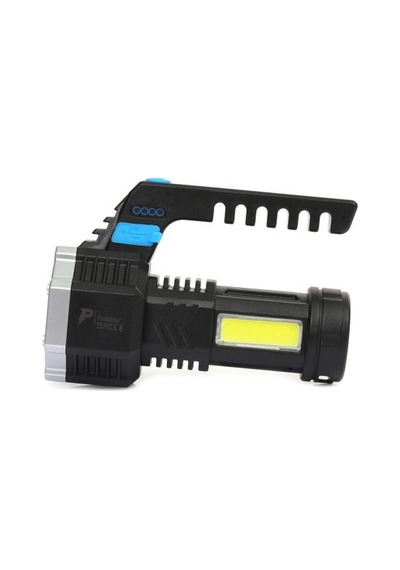 Ps-3879 7 Xpe + Cob Led Usb Şarjlı Göstergeli El Feneri