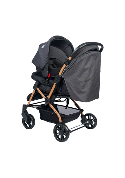 Turhan Bebe 3 Kademe Yatış Pozisyonu Kontrol Penceresi Çift Yönlü Bebek Arabası + Taşıma Puset + Yağmurluk 56465465489