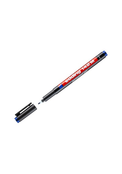 Edding 142m Asetat Kalem m 10 Lu Kutu-Siyah