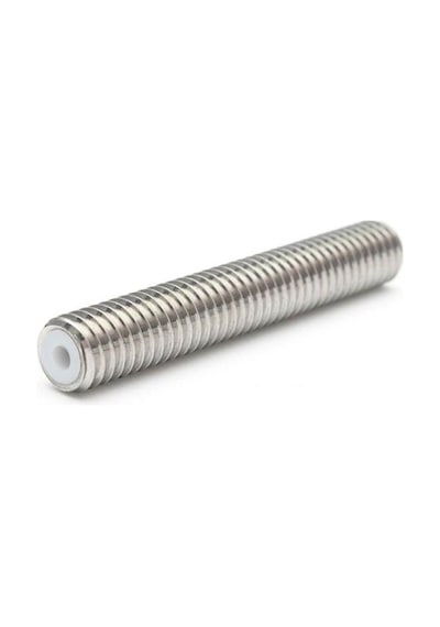 Koodmax 2adet 3d Yazıcı M6 Boğaz Ptfe Boru Paslanmaz Çelik Mk8 Besleme Tüpü Memesi Boğazı 50x6mm