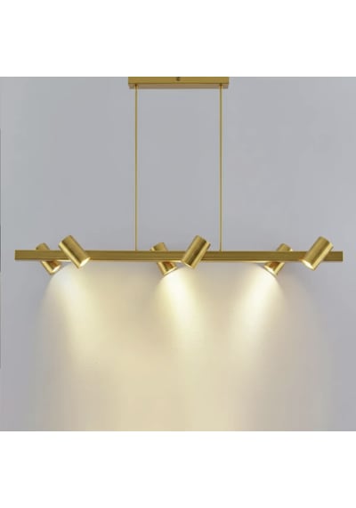 Rosaline 6 Spot Başlıklı Sıralı Avize Ra-avz- 9137-82-64 Gold