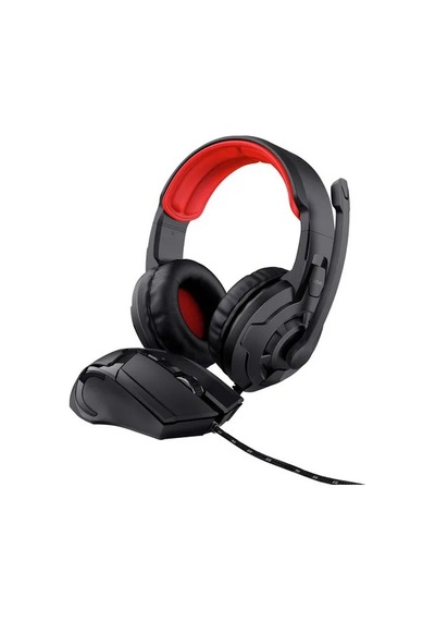 Trust 24761 2-ın-1 Gaming Set Kulaklık + Mouse - Siyah 8713439247619
