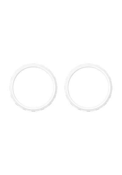 Ps5 Dualsense Analog Halka Yüzük Playstation 5 Kol Accent Ring Dekoratif Yedek Parça 2 Adet Beyaz