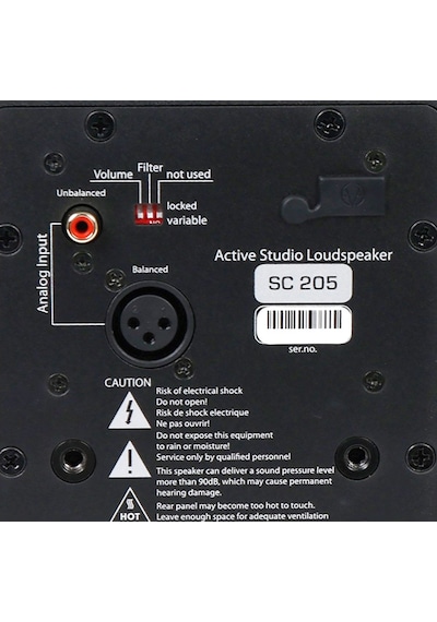 Eve Audio Sc205 100W 5" 2-Yollu Aktif Stüdyo Monitörü Tek