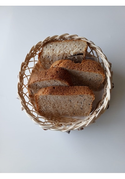 Bambu El Yapımı Çok Amaçlı Sepet Deniz Kabukları Arajmanlı 18 Cm Bej