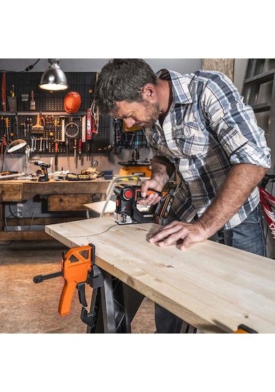 Worx WX550.9 20 V Profesyonel Dekupaj ve Tilki Kuyruğu Testere (Aküsüz)