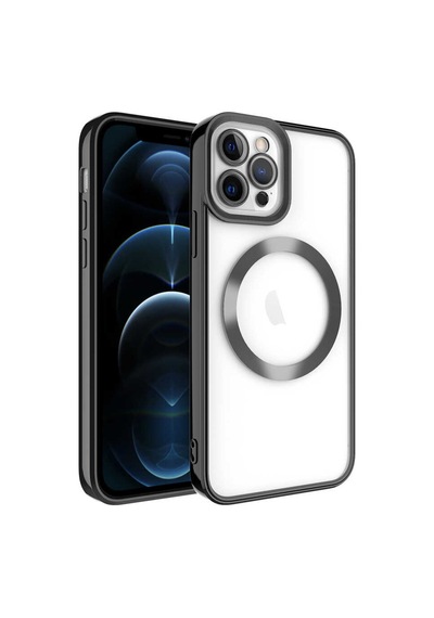 Apple Uyumlu iPhone 12 Pro Kılıf Magsafe Wireless Şarj Özellikli Setro Kılıf