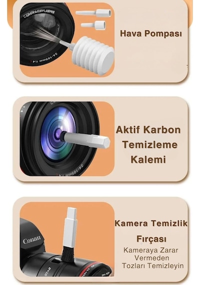 Redclick Şarjlı Kulaklık ve Klavye Temizleme Seti