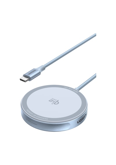 Ugreen Magflow 25w Manyetik Kablosuz Şarj Pedi, Magsafe Uyumlu, Qi2 Hızlı Şarj, 55959