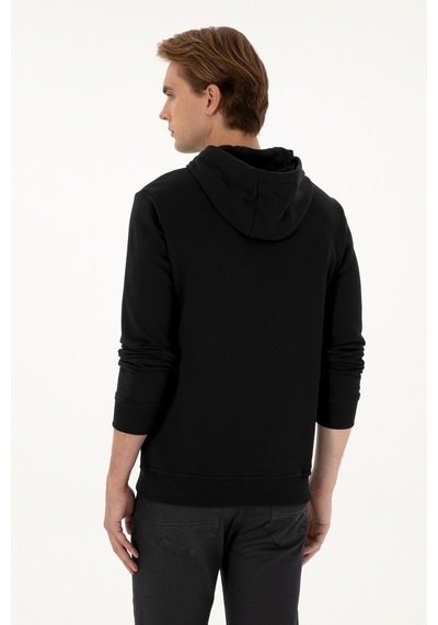 U.s. Polo Assn. Erkek Siyah Sweatshirt 50307703-vr046 Siyah