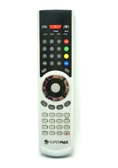 Supermax Hd Uydu Alıcı Kumandası - Logolu