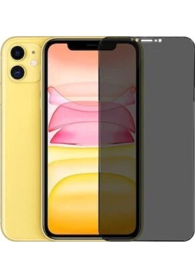 Apple Iphone 12 Mini Full-screen Privacy Görünmez Mat Hayalet Ekran Koruyucu Cam