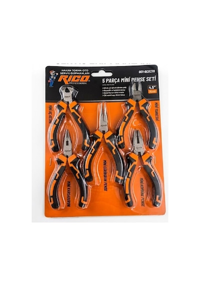 Rico Rc-0376 5 Parça Mini Pense Seti