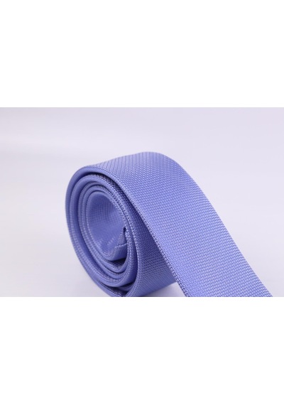 Demfashion Özel Desenli Kravat Mendil Seti - Mavi (533064034) Mavi